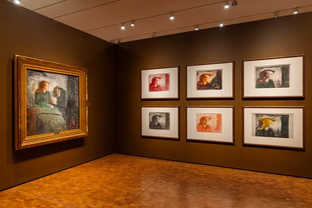 Открытие выставки «Edvard Munch × AI»: ИИ Дорисовывает Эскизы Великого Художника