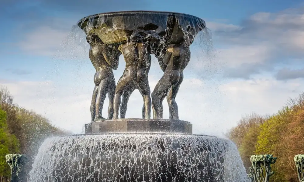 парк фонтанов Вигеланд